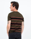 Scotch & Soda Clothing Medium Soft Striped Tee