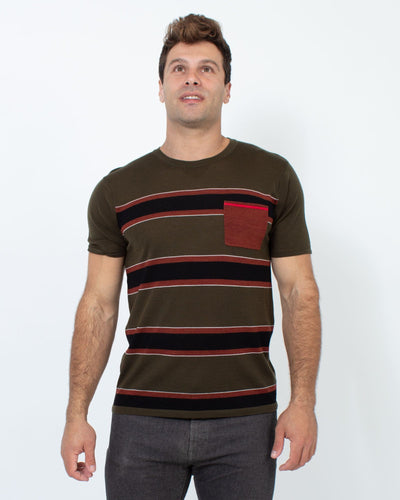 Scotch & Soda Clothing XL Soft Striped Tee