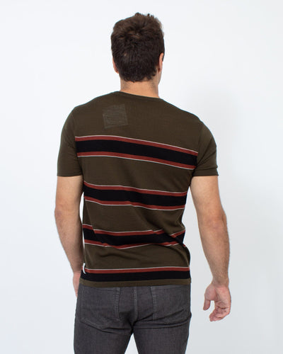 Scotch & Soda Clothing XL Soft Striped Tee