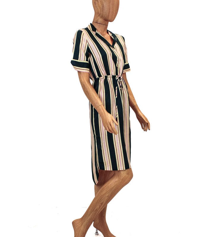 Scotch & Soda Clothing XS Stripe Midi Dress