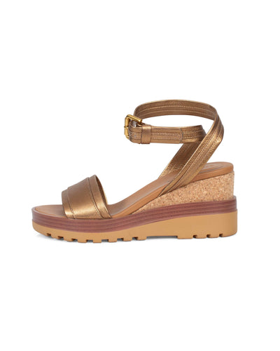 See by Chloé Shoes Small | 6 I 36 "Robin" Metallic Leather Sandals