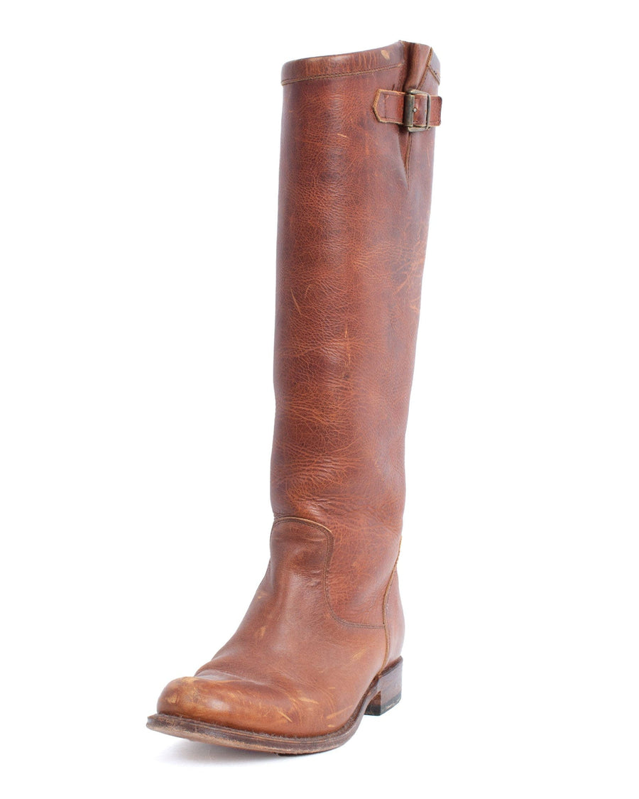 SENDRA Shoes Small | US 7.5 I IT 37.5 Brown Leather Knee Boots