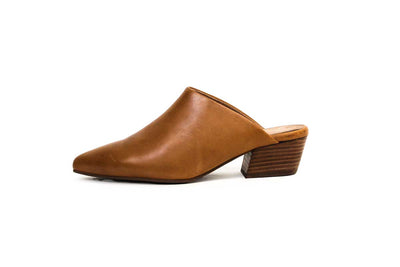 Seychelles Shoes Small | US 7 Tan Leather Mules