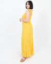 SÉZANE Clothing Medium | US 8 I IT 38 Metallic Yellow Dress
