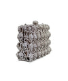 Shay Accessories Bags One Size Swarovski Skull Clutch