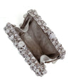 Shay Accessories Bags One Size Swarovski Skull Clutch