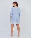 Shoshanna Clothing Medium "Classic Stripe Umbrella" Mini Dress