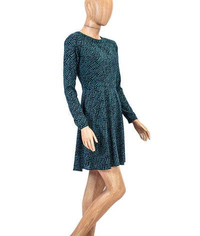 Shoshanna Clothing Small | US 4 Printed Long Sleeve Dress