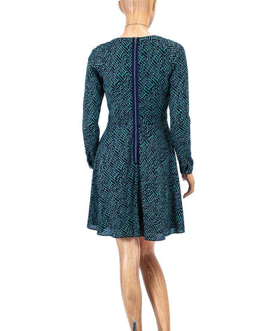 Shoshanna Clothing Small | US 4 Printed Long Sleeve Dress