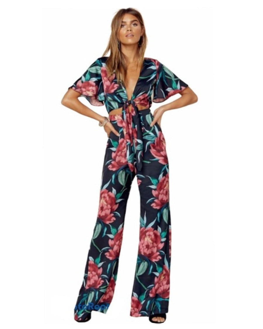 Show Me Your Mumu Clothing Large "Jenna" Jumpsuit