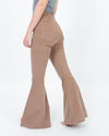 Show Me Your Mumu Clothing Large Tan Flare Leggings