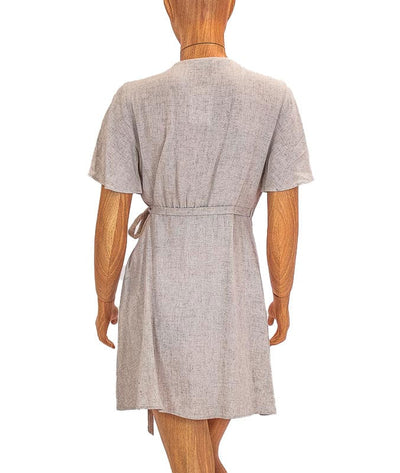 Show Me Your Mumu Clothing Medium Linen Wrap Dress