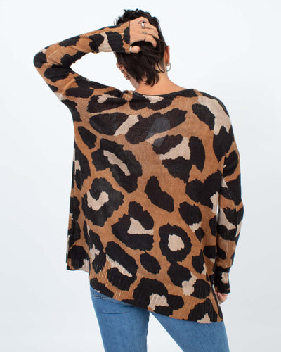 Show Me Your Mumu Clothing XS Cheetah Print Knit