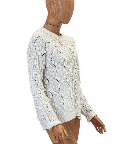 Show Me Your Mumu Clothing XS Oversized Knit Sweater with Balls