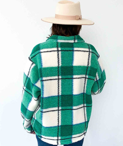 Sincerely Jules x Bandier Clothing Medium Aspen Sherpa Jacket