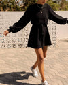 Sincerely Jules x Bandier Clothing Medium "Dahlia" Sweatshirt Dress