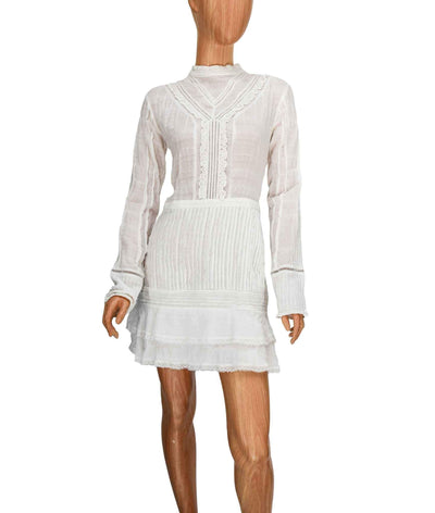 SIR Clothing Large Lucille Embroidered Shift Dress
