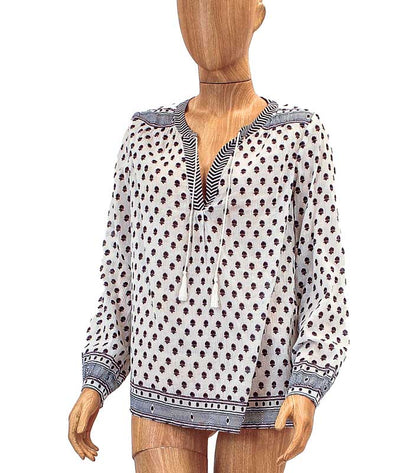 Soft Joie Clothing Medium Printed Peasant Top
