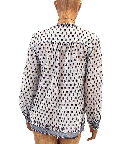 Soft Joie Clothing Medium Printed Peasant Top