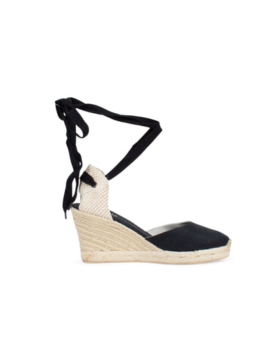 Soludos Shoes Large | US 9.5 Lace Up Wedge Espadrilles