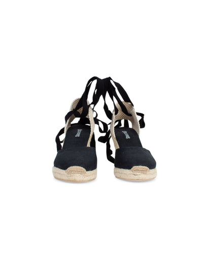 Soludos Shoes Large | US 9.5 Lace Up Wedge Espadrilles