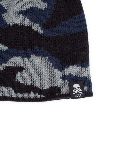 SOUL Accessories One Size Camo Print Beanie