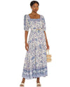 SPELL Clothing Medium "Folk" Square Neck Dress