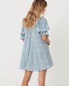 SPELL Clothing XS "Dolly Mini Dress in Dusty Blue"