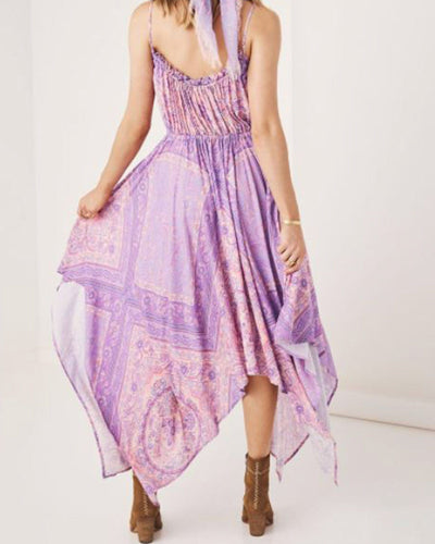 SPELL Clothing XXS "Farrah" Printed Dress