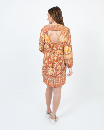 Spell & The Gypsy Collective Clothing Small Long Sleeve Mini Shift Dress