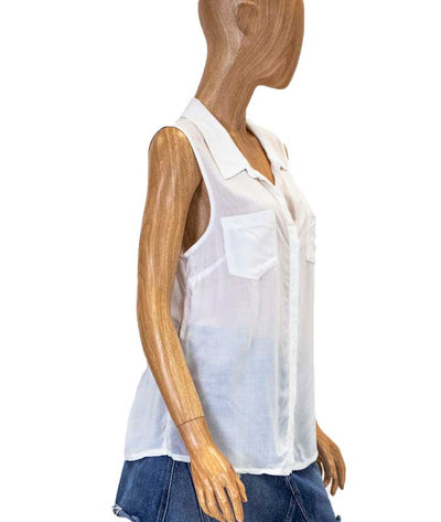 Splendid Clothing Large Sleeveless Button Down