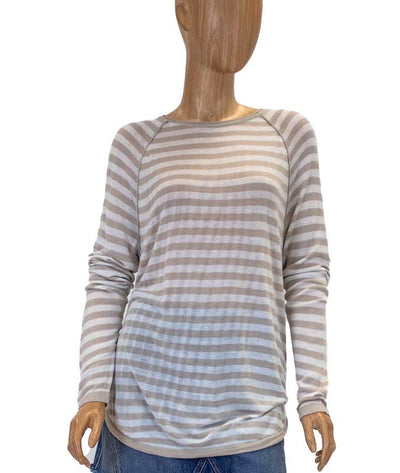 Splendid Clothing Large Striped Long Sleeve Sweater