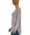 Splendid Clothing Large Striped Long Sleeve Sweater