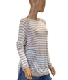 Splendid Clothing Large Striped Long Sleeve Sweater