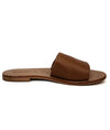 St. Agni Shoes Medium | US 8 I IT 38 Tan Leather Slides