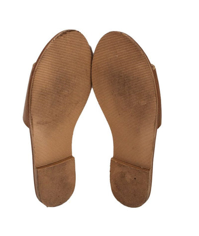 St. Agni Shoes Medium | US 8 I IT 38 Tan Leather Slides