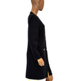 St. John Clothing Large | 10 Black Knit Peacoat