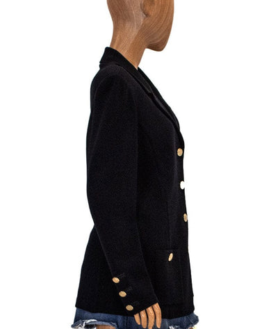 St. John Clothing Large | 12 Black Nautical Blazer
