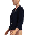 St. John Clothing Large | US 12 Black Woven Blazer