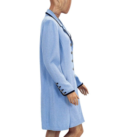 St. John Clothing XL | US 12 Pale Blue Peacoat