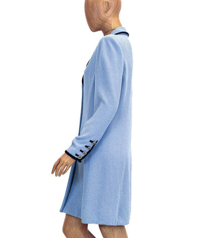 St. John Clothing XL | US 12 Pale Blue Peacoat