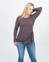 Stateside Clothing Medium Pleated Long Sleeve Tee