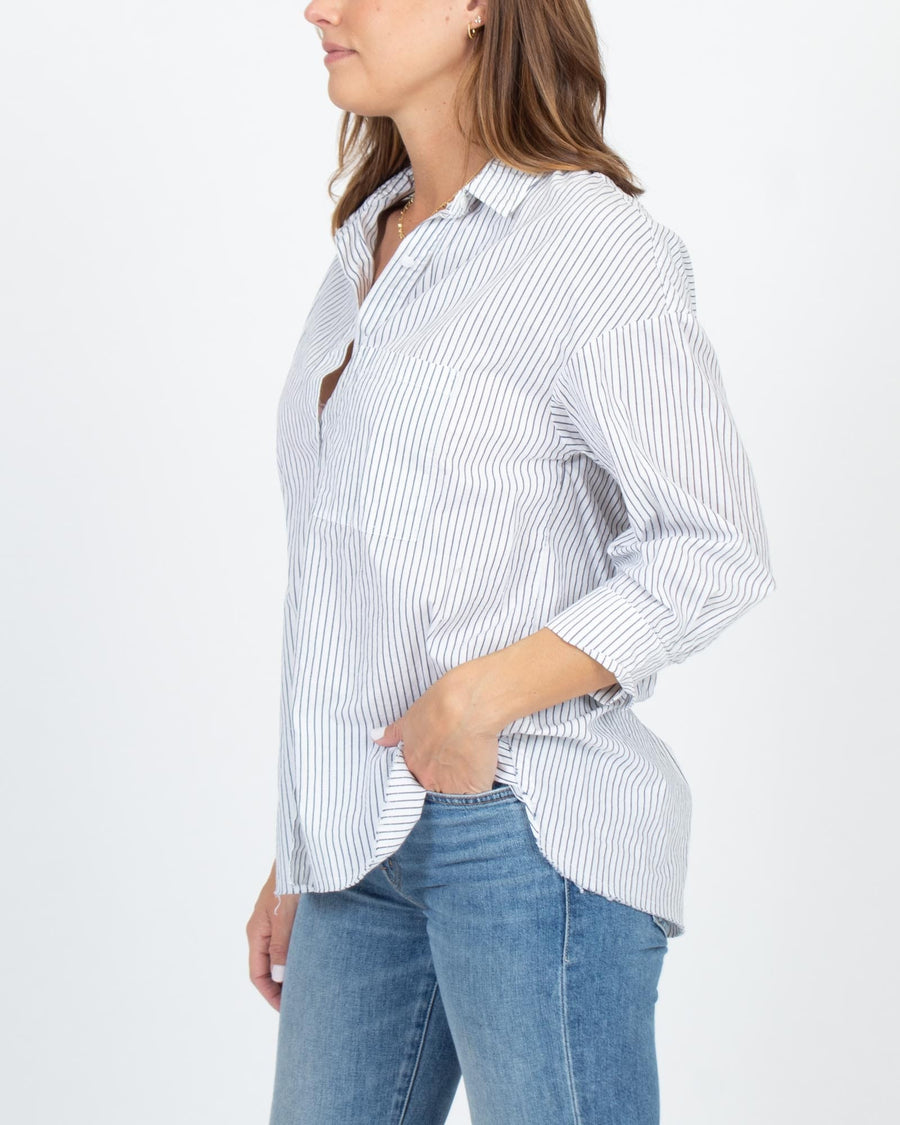Stateside Clothing Small Striped Button Down
