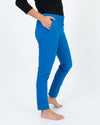 Stella McCartney Clothing Medium | IT 42 Blue Tapered Trouser