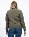 Steve Madden Clothing Small Side Zip Bomber Jacket