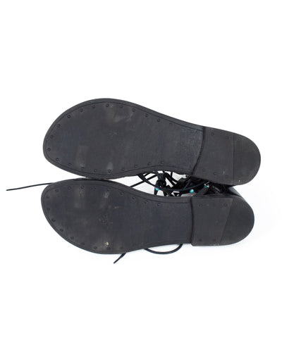 Steve Madden Shoes Medium | US 8 Black Gladiator Sandals