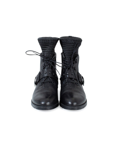 Stuart Weitzman Shoes Medium | US 8 Black Combat Boots