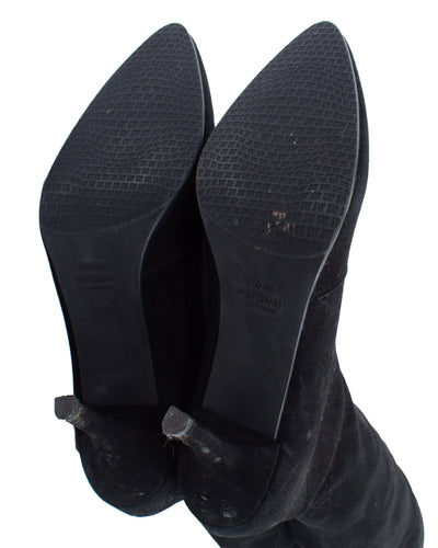 Stuart Weitzman Shoes Small | US 7 Black Suede Knee Boots
