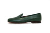 Stubbs & Wootton Shoes Small | US 7.5 I IT 37.5 Leather Forest Green Loafers