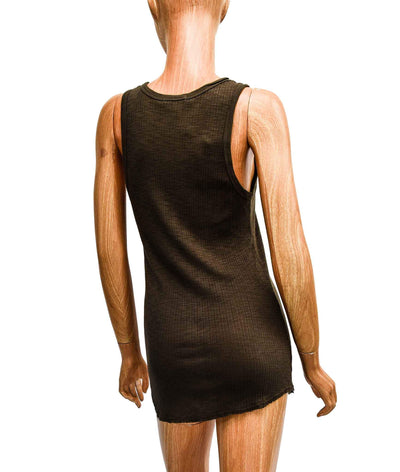 SUNDRY Clothing Large Ribbed Layer Tank